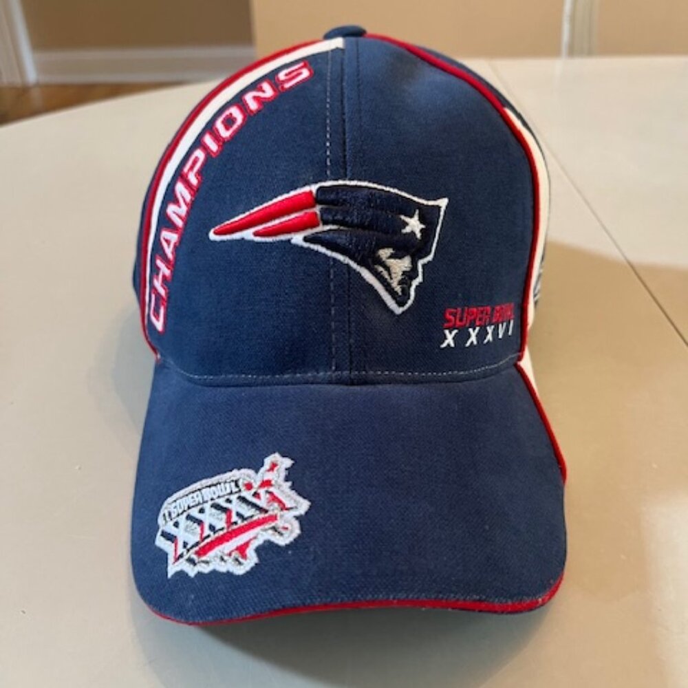 NEW ENGLAND PATRIOTS Champion Superbowl XXXVI hat-NEW